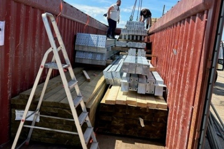 Nieuwe constructie Bonaire