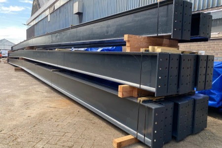 Platdak spanten 22m lang