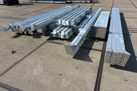 10.00 x 25.00 meter (250m2) kapschuur model