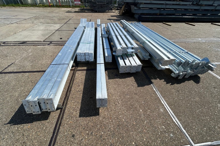 10.00 x 25.00 meter (250m2) kapschuur model