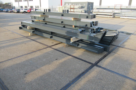 10.00 x 25.00 meter (250m2) gepoedercoat