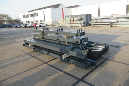 10.00 x 25.00 meter (250m2) gepoedercoat
