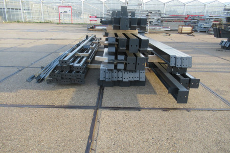 10.00 x 25.00 meter (250m2) gepoedercoat