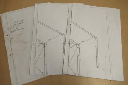 15.00 x 30.00 meter (450m2) gepoedercoat