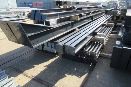 20.00 x 41.00 meter (820m2) gepoedercoat
