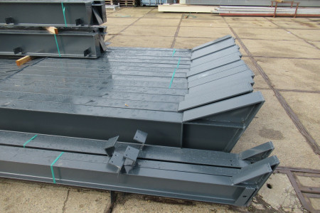 25.00 x 40.00m (1000m²) gepoedercoat