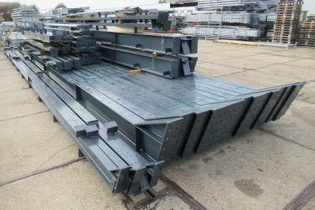 25.00 x 40.00m (1000m²) gepoedercoat