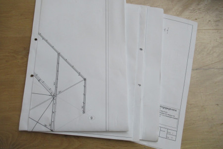 25.00 x 40.00m (1000m²) gepoedercoat
